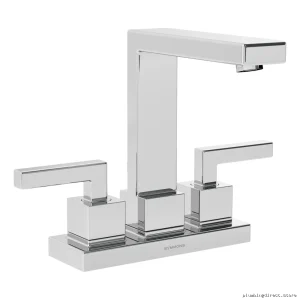Symmons Chrome Centerset Bathroom Faucet with 1.5 GPM Flow SLC-3612