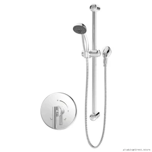 symmons chrome handheld shower trim kit with easy installation
