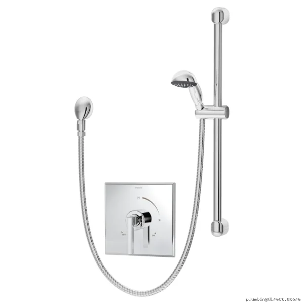 Symmons Chrome Handheld Shower Head - High Pressure Spray & Easy Install