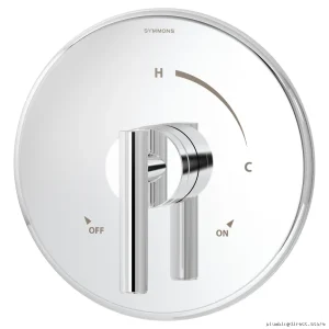 Symmons Chrome Pressure Balance Valve & Trim - 3500-CYL-B for Shower