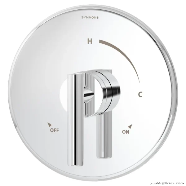 Symmons Chrome Pressure Balance Valve & Trim - 3500-CYL-B for Shower