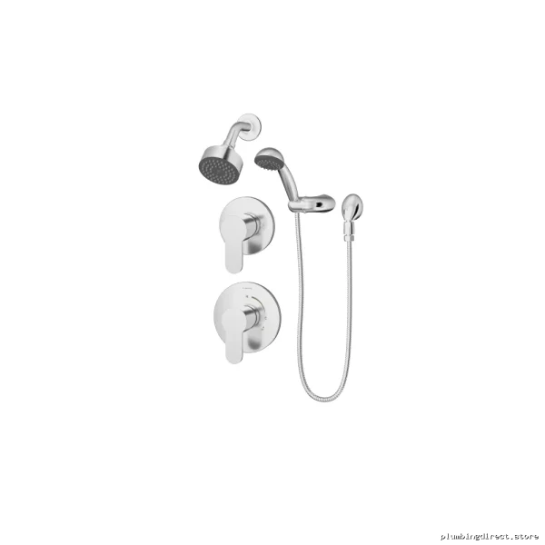 Symmons Chrome Finish Shower System - Easy Install & Durable Design