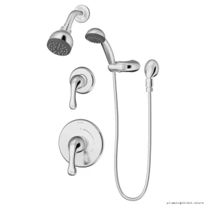 Chrome Shower Trim Kit (Stainless Steel) - Symmons 6605-1.5-TRM
