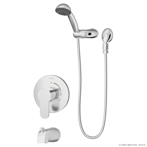 Symmons Chrome Tub and Shower Faucet Trim Kit 6704-1.5-TRM
