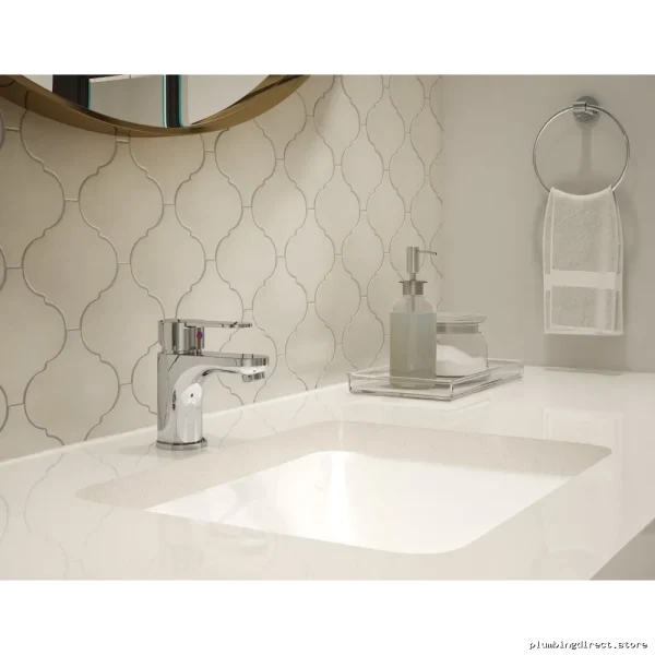 Symmons Chrome Single Hole Bathroom Faucet Pop-Up