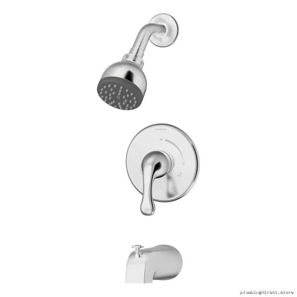 Symmons Chrome Tub Shower Faucet Trim Kit - Model 6602-1.5-TRM