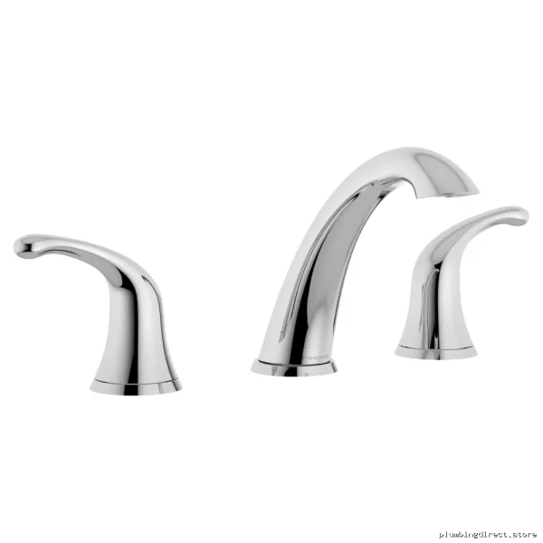 Symmons Chrome Widespread Mount Bathroom Faucet