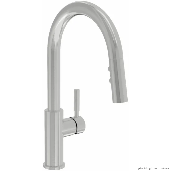 Symmons Dia S-3510 Stainless Steel Kitchen Faucet with Pull Down Sprayer