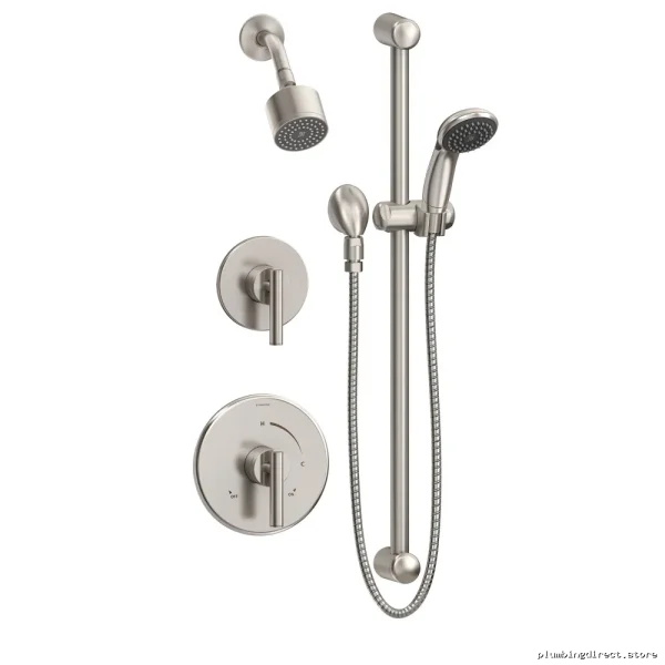 Symmons Dia Shower Trim Kit in Satin Nickel Finish 3505-H321-V-CYL
