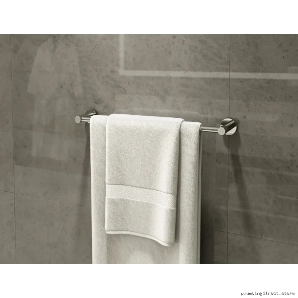 Symmons 24-Inch Polished Chrome Towel Bar - Durable Wall-Mounted 353TB-24 - Image 2