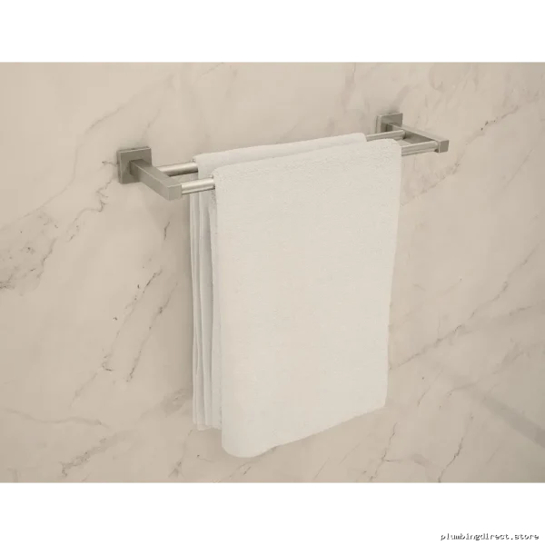 Symmons Duro 18-Inch Satin Nickel Double Towel Bar 363DTB