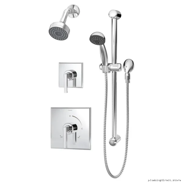 Duro Chrome Shower System Trim Kit 3605-H321-V-TRM Symmons