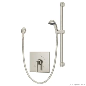 Symmons Duro Hand Shower - Satin Nickel Finish with Easy Install