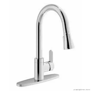 Symmons Identity Pull-Down Kitchen Faucet with Polished Chrome Finish