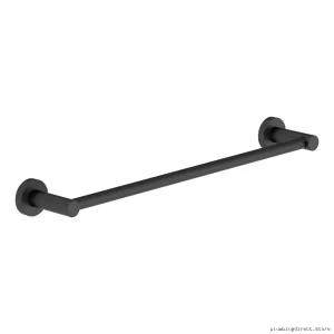 Symmons Modern Matte Black Towel Bar – Diameter Dia #18 Model #...