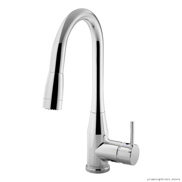 Symmons Polished Chrome Pull-Down Kitchen Faucet S-2302-PD Sprayer