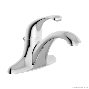 Chrome Centerset Bathroom Faucet with Pop-Up Drain Kit - Symmons S-6612