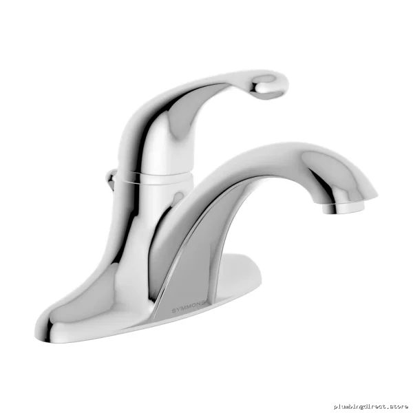 Chrome Centerset Bathroom Faucet with Pop-Up Drain Kit - Symmons S-6612