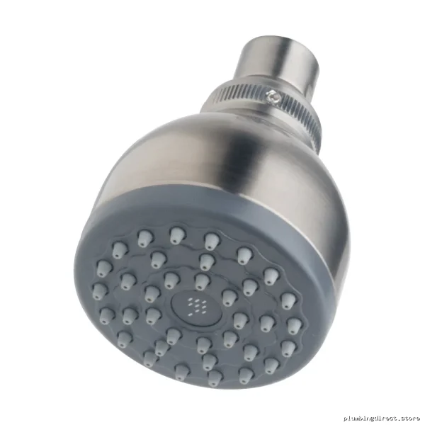 Symmons Satin Nickel 1-Function Shower Head for Efficient Water Flow
