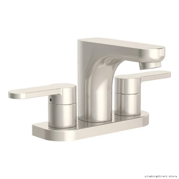 Symmons Satin Nickel Bathroom Faucet Centerset SLC-6710-STN-1.0