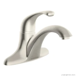 Symmons Satin Nickel Centerset Bathroom Faucet Set S-6610-STN