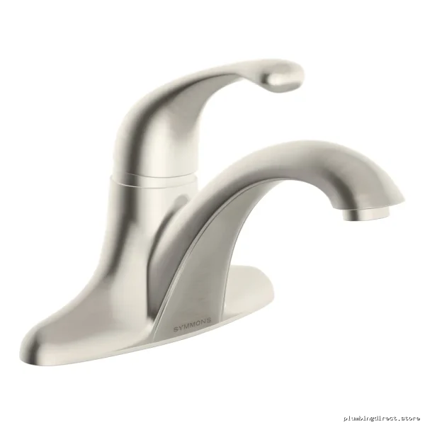Symmons Satin Nickel Centerset Bathroom Faucet Set S-6610-STN