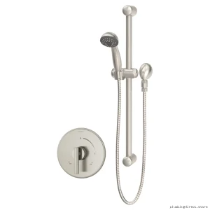 Symmons Satin Nickel Dia Hand Shower Trim Kit 3503-H321-V-CYL-B-STN-TRM