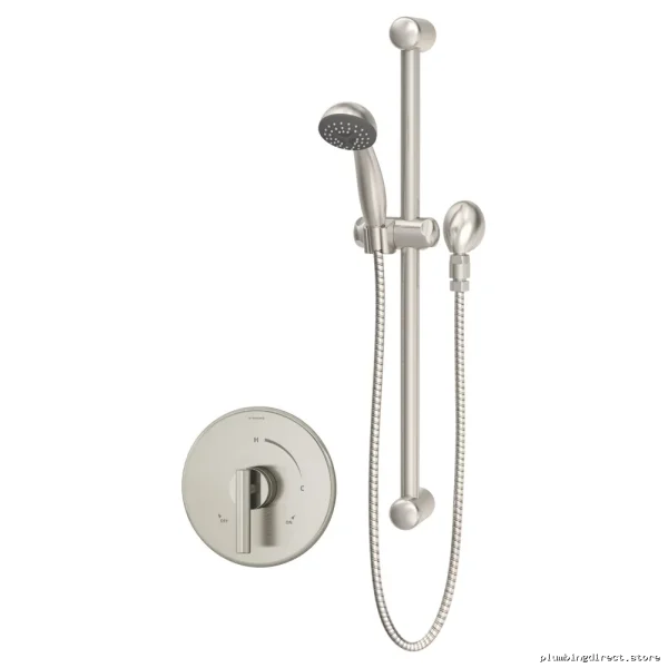 Symmons Satin Nickel Dia Hand Shower Trim Kit 3503-H321-V-CYL-B-STN-TRM