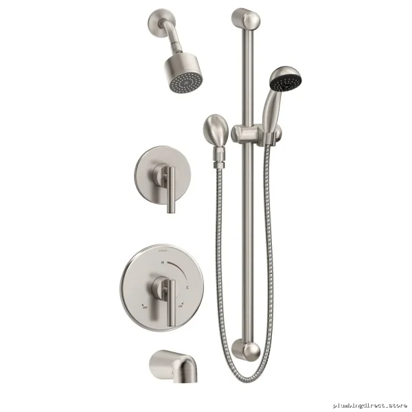 Symmons Tub & Shower System Trim Kit in Satin Nickel
