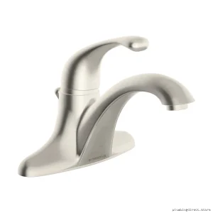 Symmons Unity Satin Nickel Bath Faucet with Pop-Up Drain 1.5 GPM
