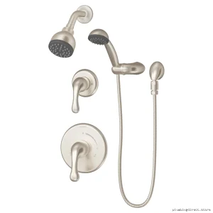Unity Satin Nickel Shower Trim - Model 6605-1.5-TRM-STN for System Replacement Symmons