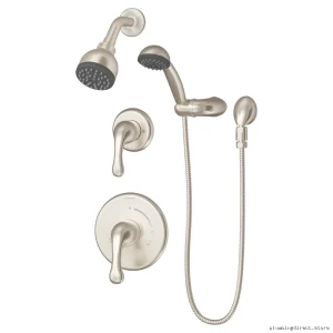 Symmons Unity Shower System in Satin Nickel Finish 6605-STN