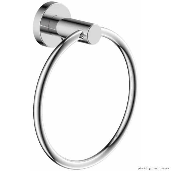 Polished Chromed Dia Hand Towels Rings by Symmsons Model THREER - Image 2
