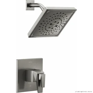 Lumicoated Trillian Temp-Assured Shower Trim – Durable Black Stainless Steel Model T... Hmm.
