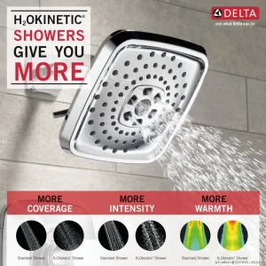 Tesla H2Okinetic Shower Trim - Polished Nickel T14252-PN Delta