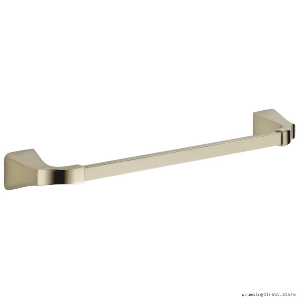 Tesla Polished Nickel Towel Bar - Stainless Steel Bathroom Storage Solution