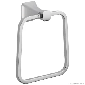 Tesla Stainless Steel Chrome Plated Towel Ring - Modern Bathroom Design