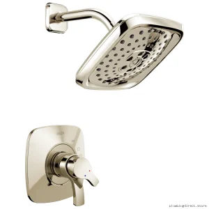 Tesla TempAssure 17T H2Okinetic Shower Trim - Polished Nickel T17T252-PN Delta