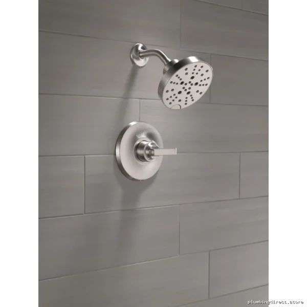 Tetra Monitor 14 Shower Trim Kit - Lumicoat Stainless Steel T14289-SS-PR Delta Design - Image 2