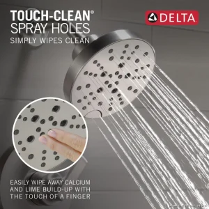 Tetra Monitor 14 Shower Trim Kit - Lumicoat Stainless Steel T14289-SS-PR Delta Design