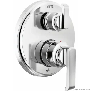 Tetra Monitor Adjustable Chrome Valve Trim with 6-Way Diverter Model T2498