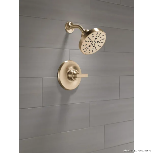 Champagne Bronze Shower Trim by Tetra Monitor 14 Series Lumicoat Finish - Image 2
