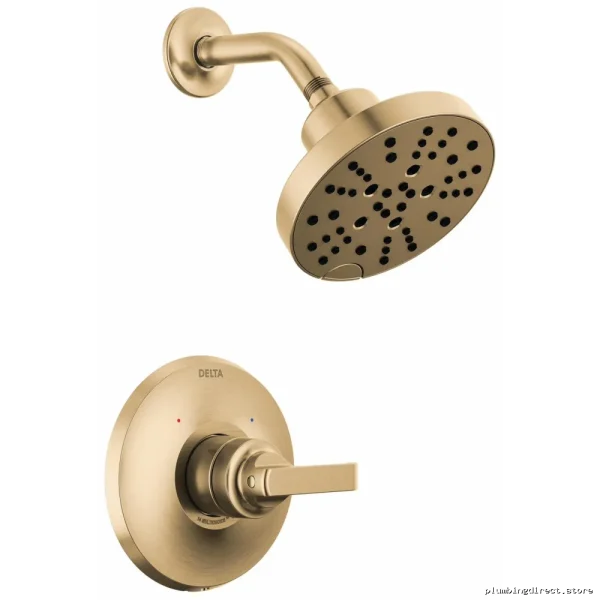 Champagne Bronze Shower Trim by Tetra Monitor 14 Series Lumicoat Finish - Image 3