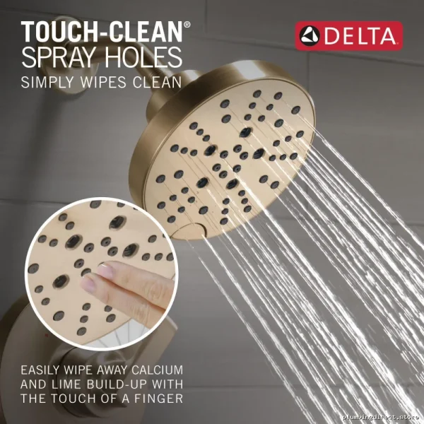 Champagne Bronze Shower Trim by Tetra Monitor 14 Series Lumicoat Finish - Image 4