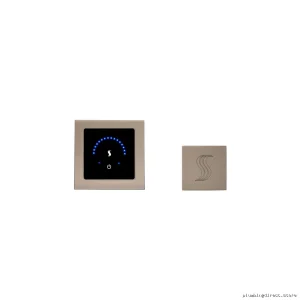 MicroTouch Square Control Kit Satin Nickel MTMR-SVSQ-SN Thermasol