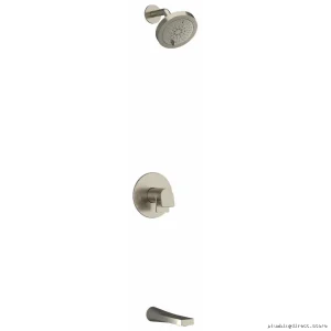 Thermostat-Controlled Bathtub/Showers Valve in Polished Brass – Model XYZ by ABC