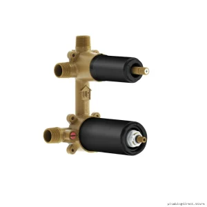 Thermostat ic Three Way Diverter Valve Matte Black Finish