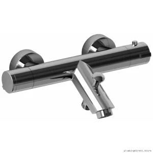 Thermostatic Shower Bar with Diverter & Tub Spout - Chrome Finish RIOBEL CSTM81C