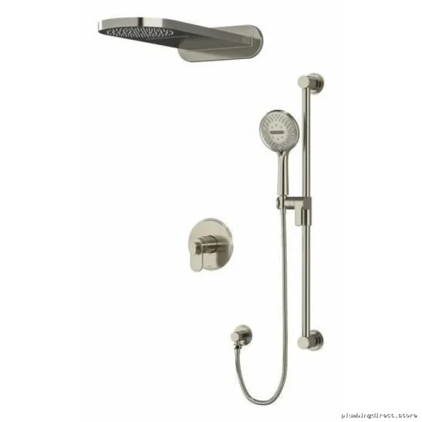 Arca's Thermostatic Shower Faucet - Brushed Nickel PEX-Connected KIT2745AABN-SPEX