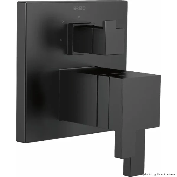 Thermostatic Shower Trim with 3-in-1 Diverter & Matte Black Finish Brizo